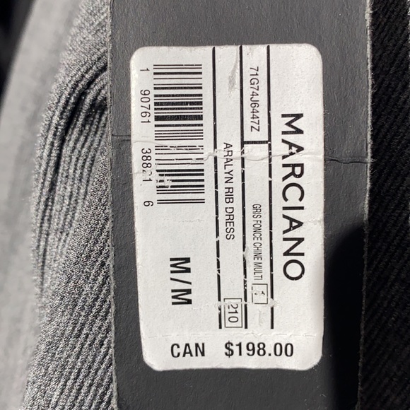 NWT Marciano Aralyn Ribbed Dress Size M - Picture 8 of 8